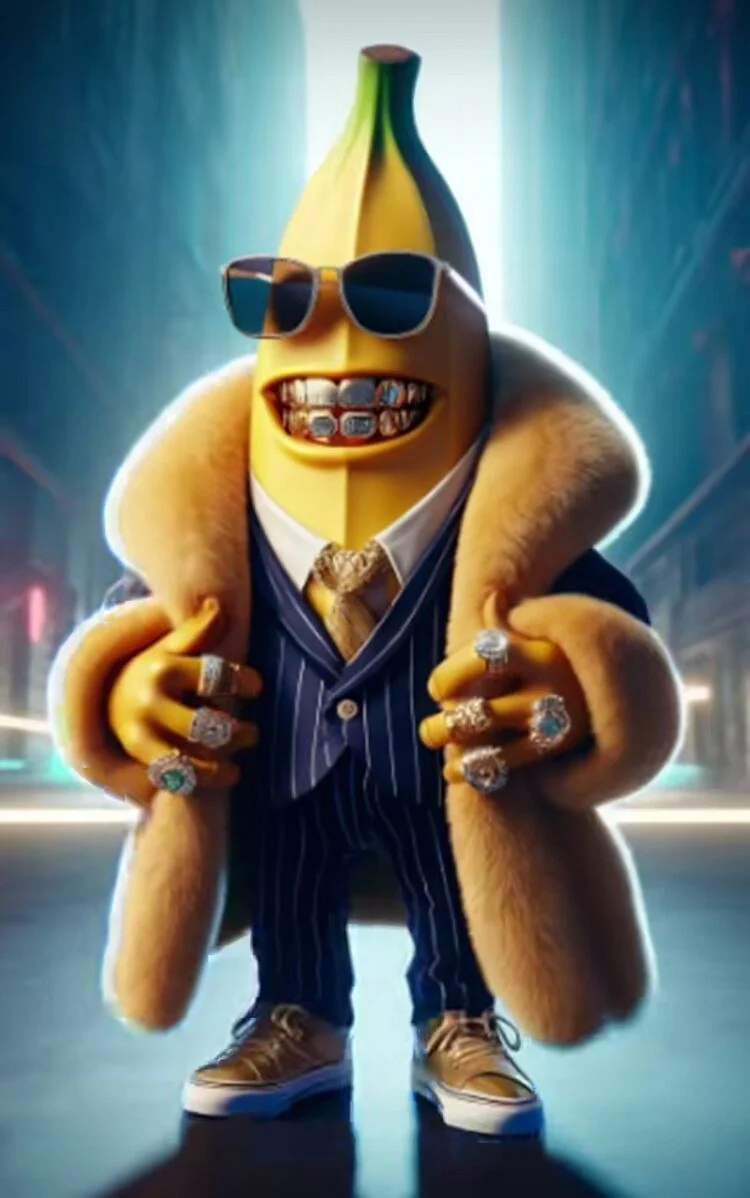 バナナナニート・バンディートのイラスト