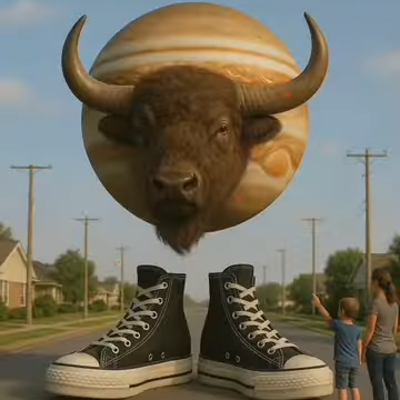 イル・ビゾンテ・ジュピテーレ・ジュピテルシトのイラスト