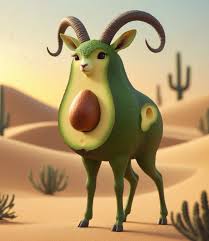 アボカディーニ・アンティロピニのイラスト