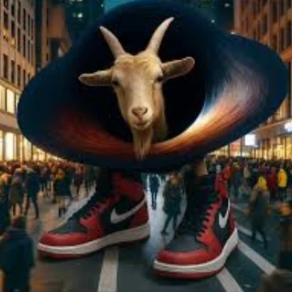 ラ・ヴァッカ・ブラックホール・ゴートのイラスト