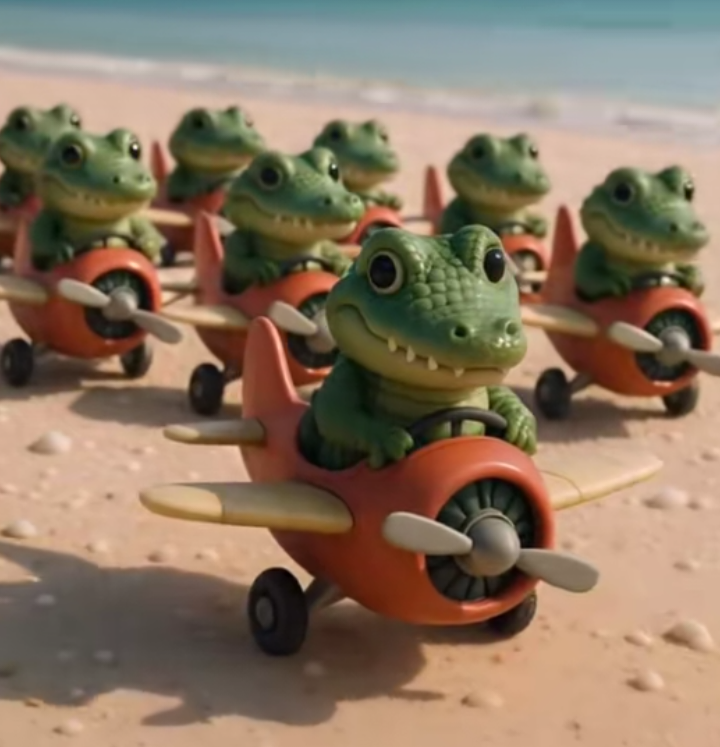 ロス・クロコディリトスのイラスト