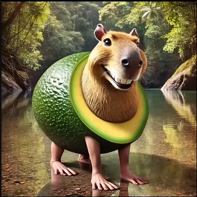 ピピアボカドのイラスト