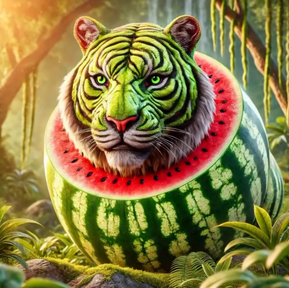 ティグレリーニ・ウォーターメリーニのイラスト